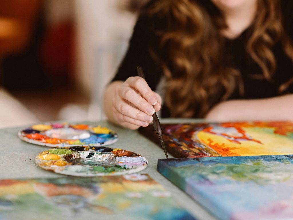 reclaim identity after divorce through art